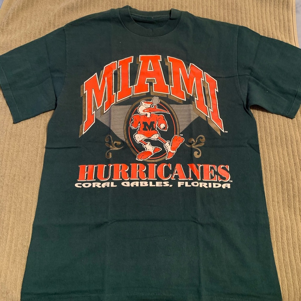 Vintage Miami Hurricanes Tee M